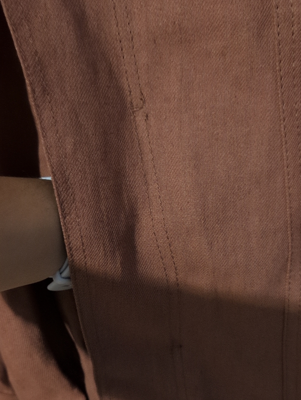 NWT ZARA Rust Button Jacket - Picture 7 of 16